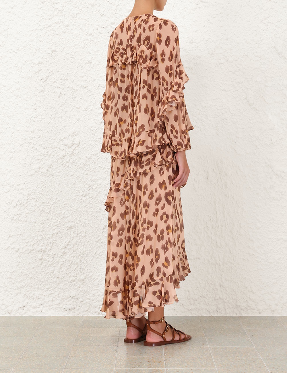 ILLUMINATE V NECK FLUTTER TOP - 4