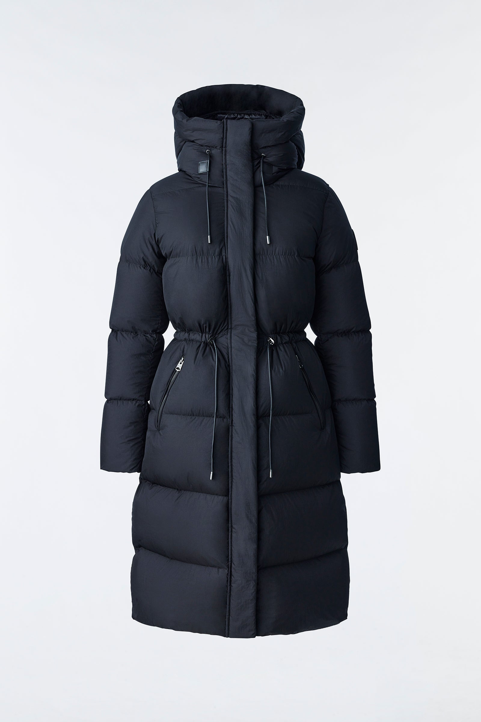 ISHANI foil shield long down coat with hood - 1