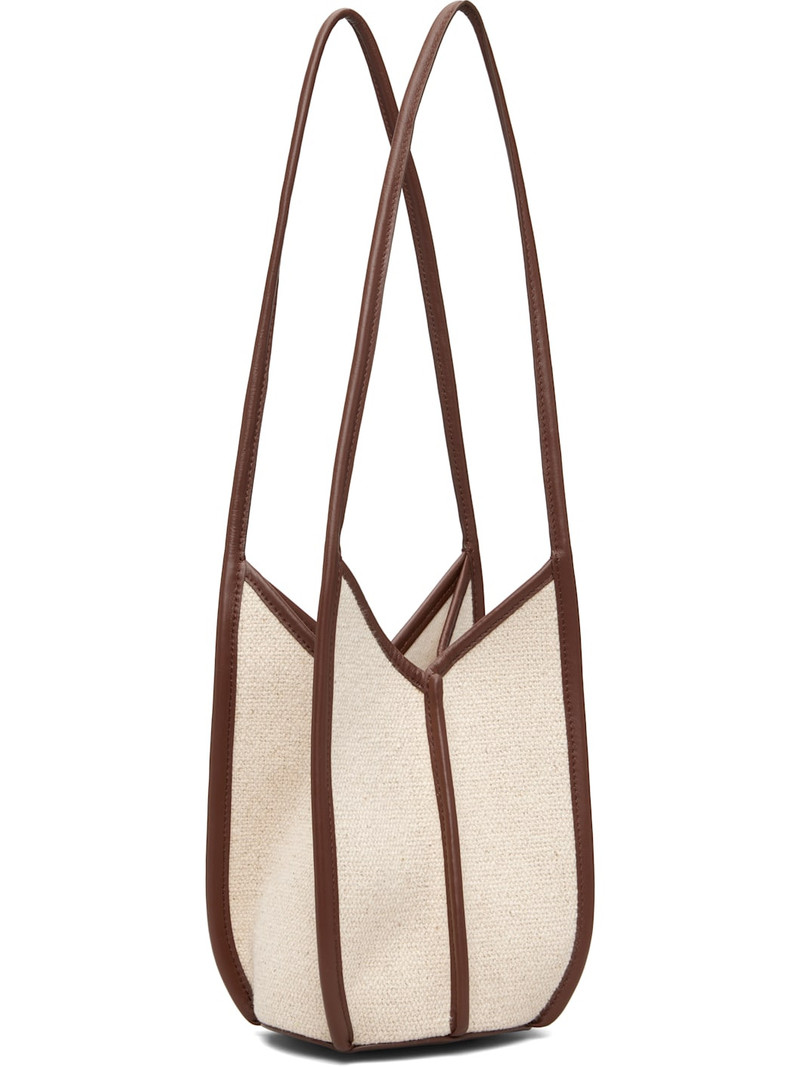HEREU Off-White Calella Bucket Canvas Bag outlook