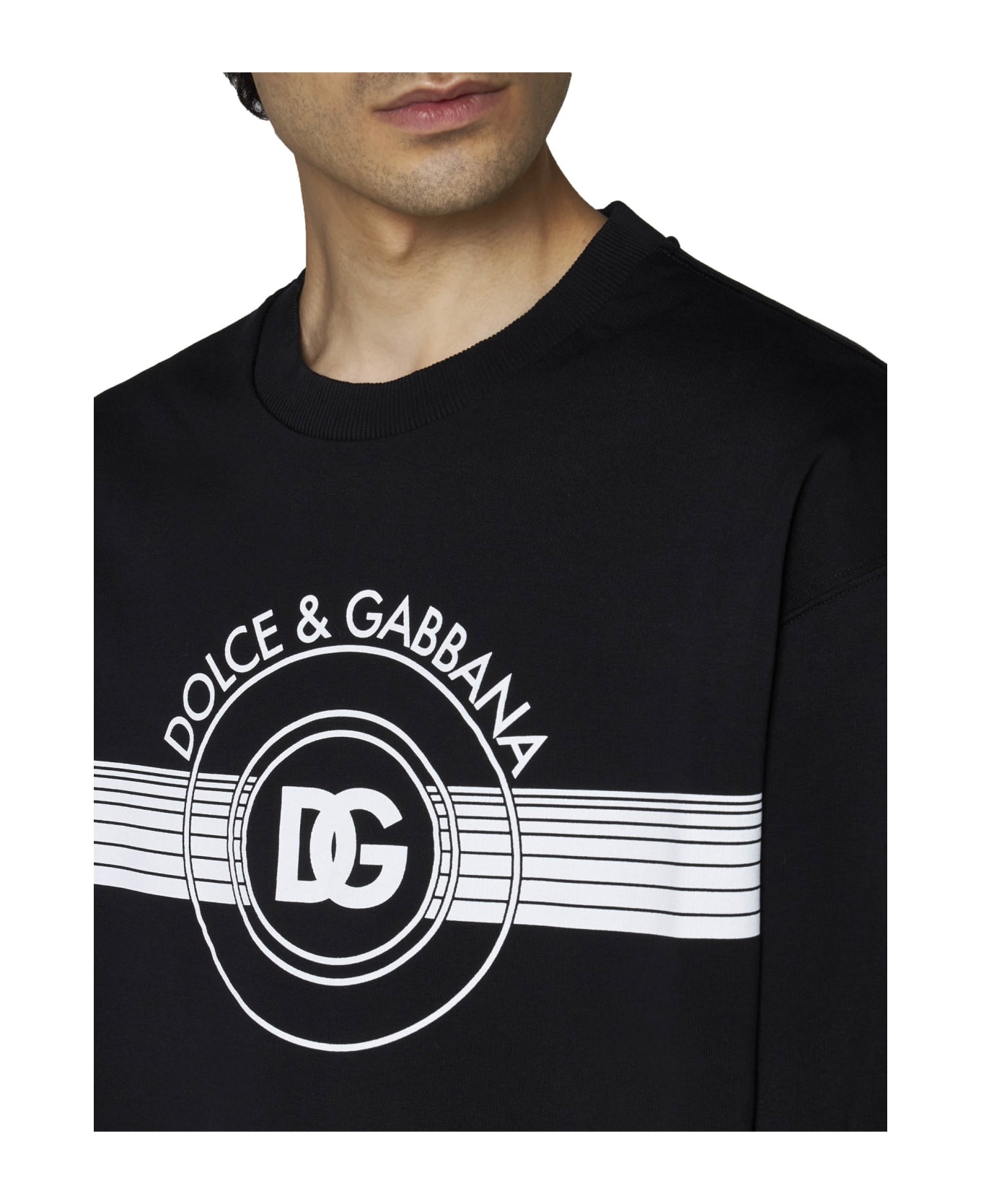 Cotton Crew-neck Sweatshirt - 4