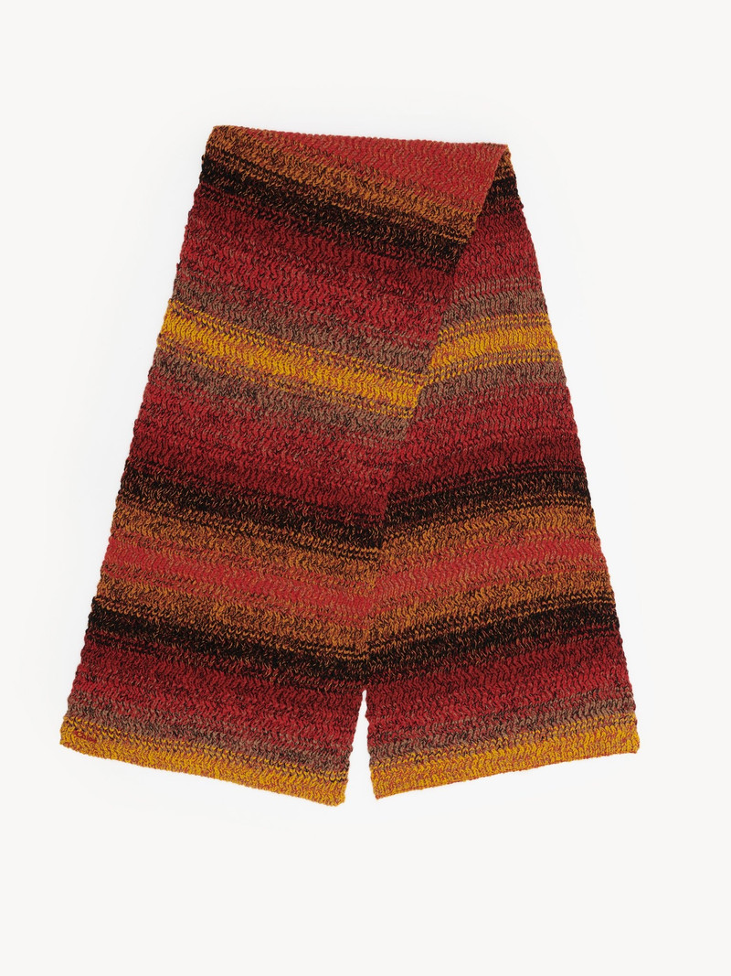 Chloé DÉGRADÉ KNITTED SCARF outlook