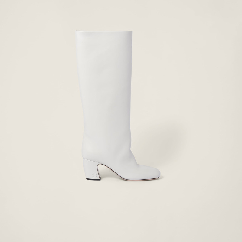 Miu Miu Leather boots outlook