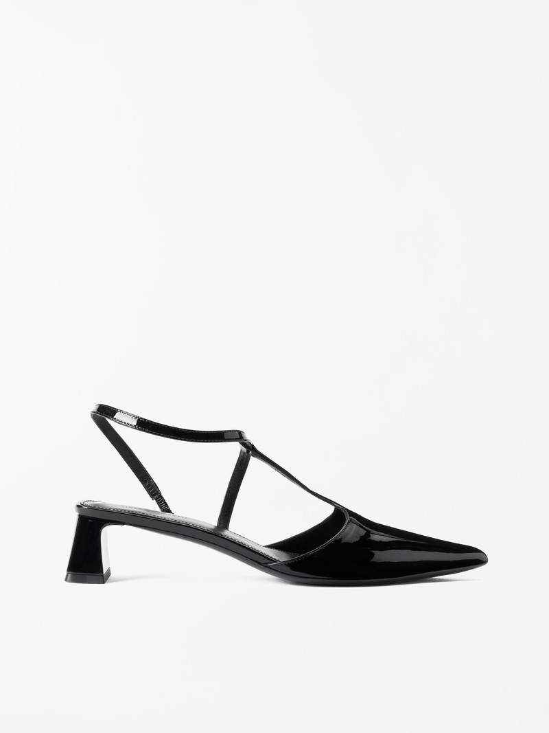 Slingback Ilma Shoes In Leather 1