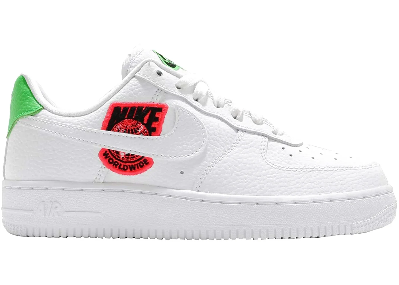 Nike Air Force 1 Low '07 Worldwide Pack Flash Crimson Green Strike (W) - 1