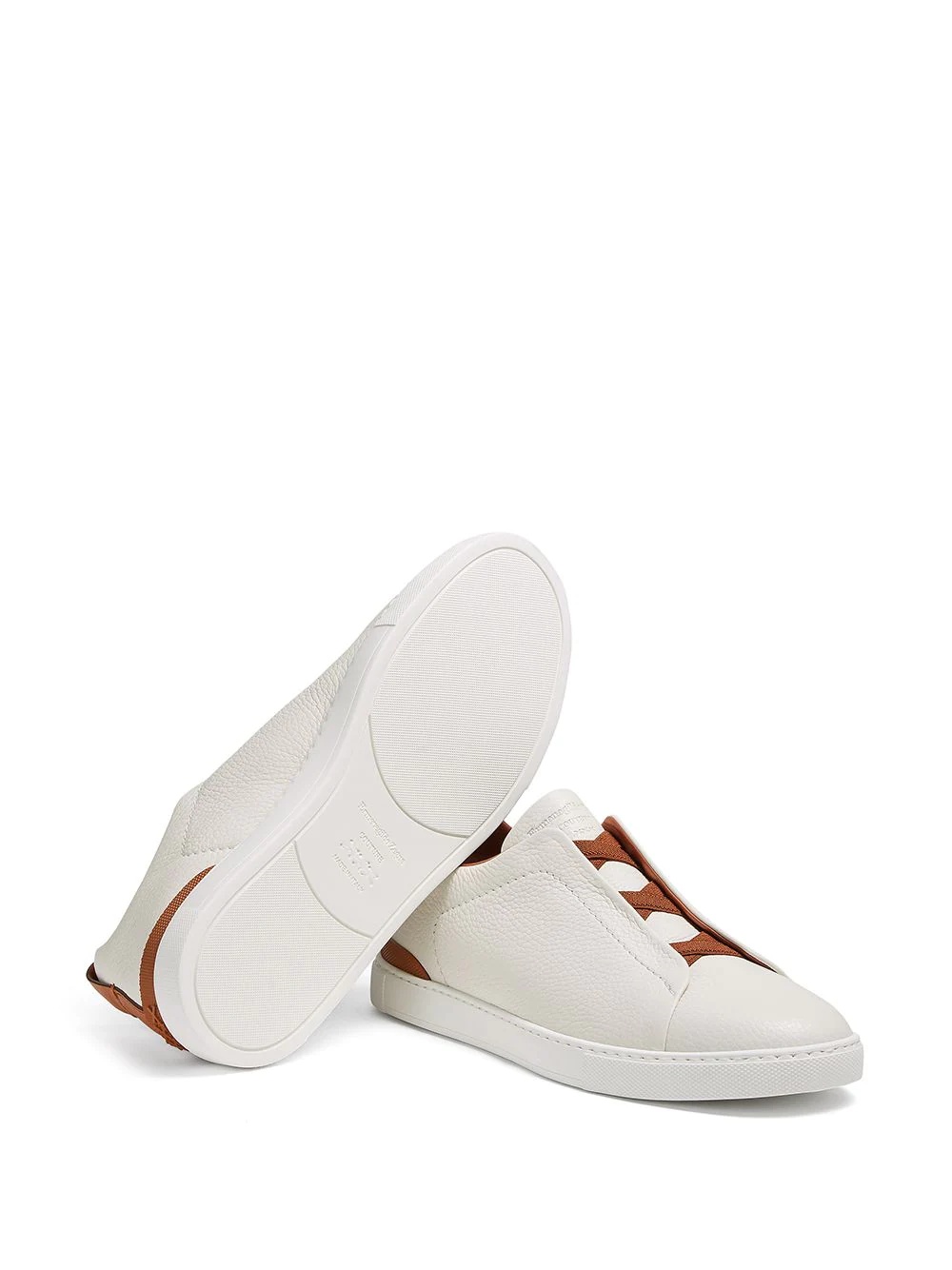 low-top slip-on sneakers - 5