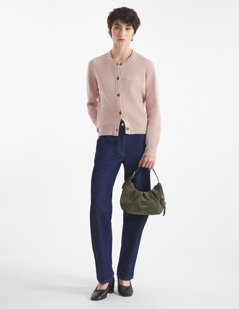 MAISON KITSUNE HANDWRITING COMFORT CARDIGAN - 2
