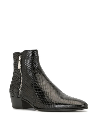 Balmain Mike python boots  outlook