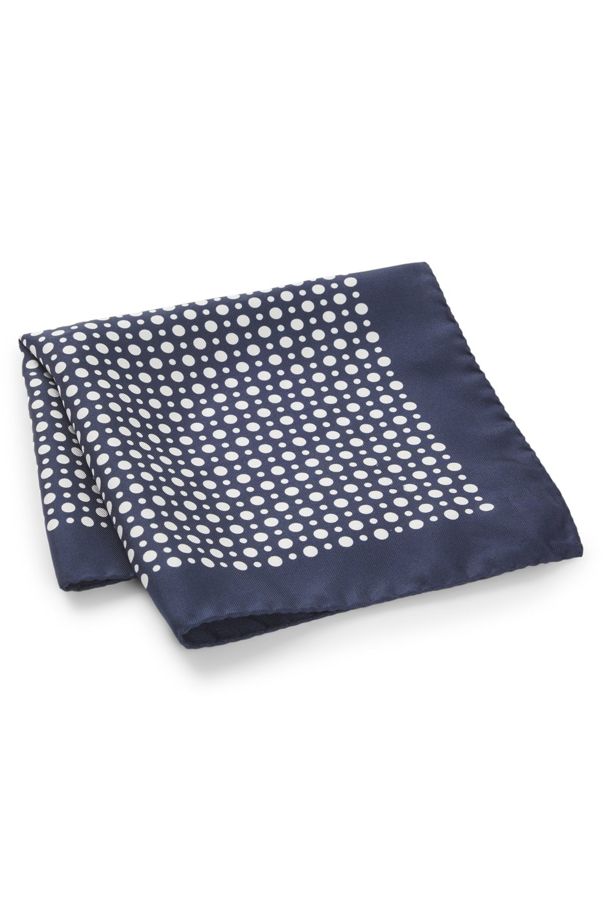 BECKHAM X BOSS PRINTED SILK POCKET SQUARE - 3