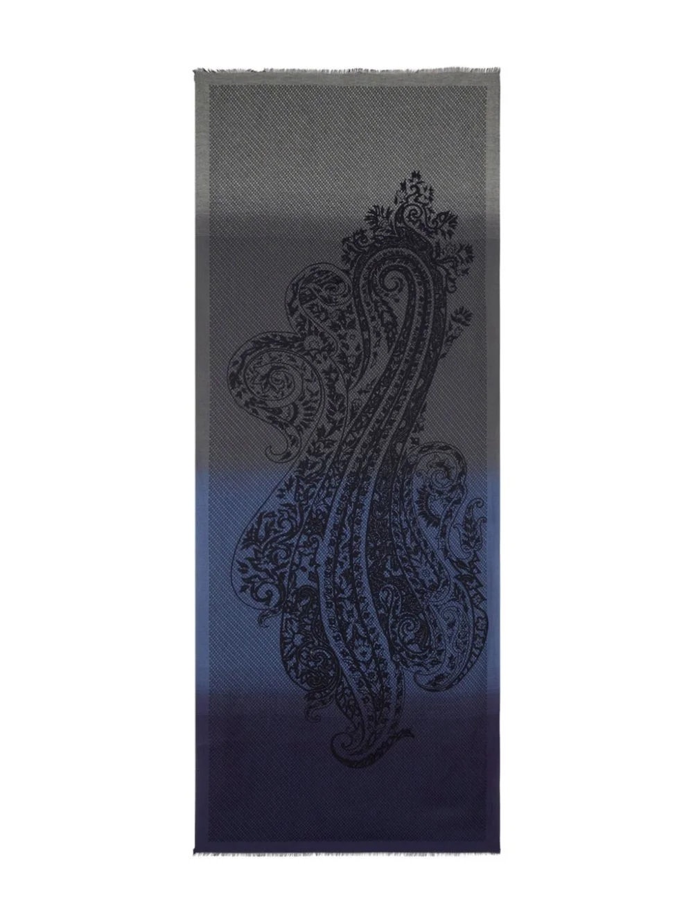paisley-pattern scarf - 1