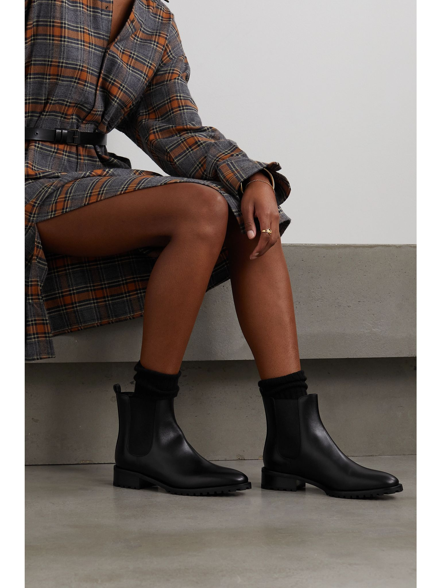 Chelata 30 leather Chelsea boots Black - 2