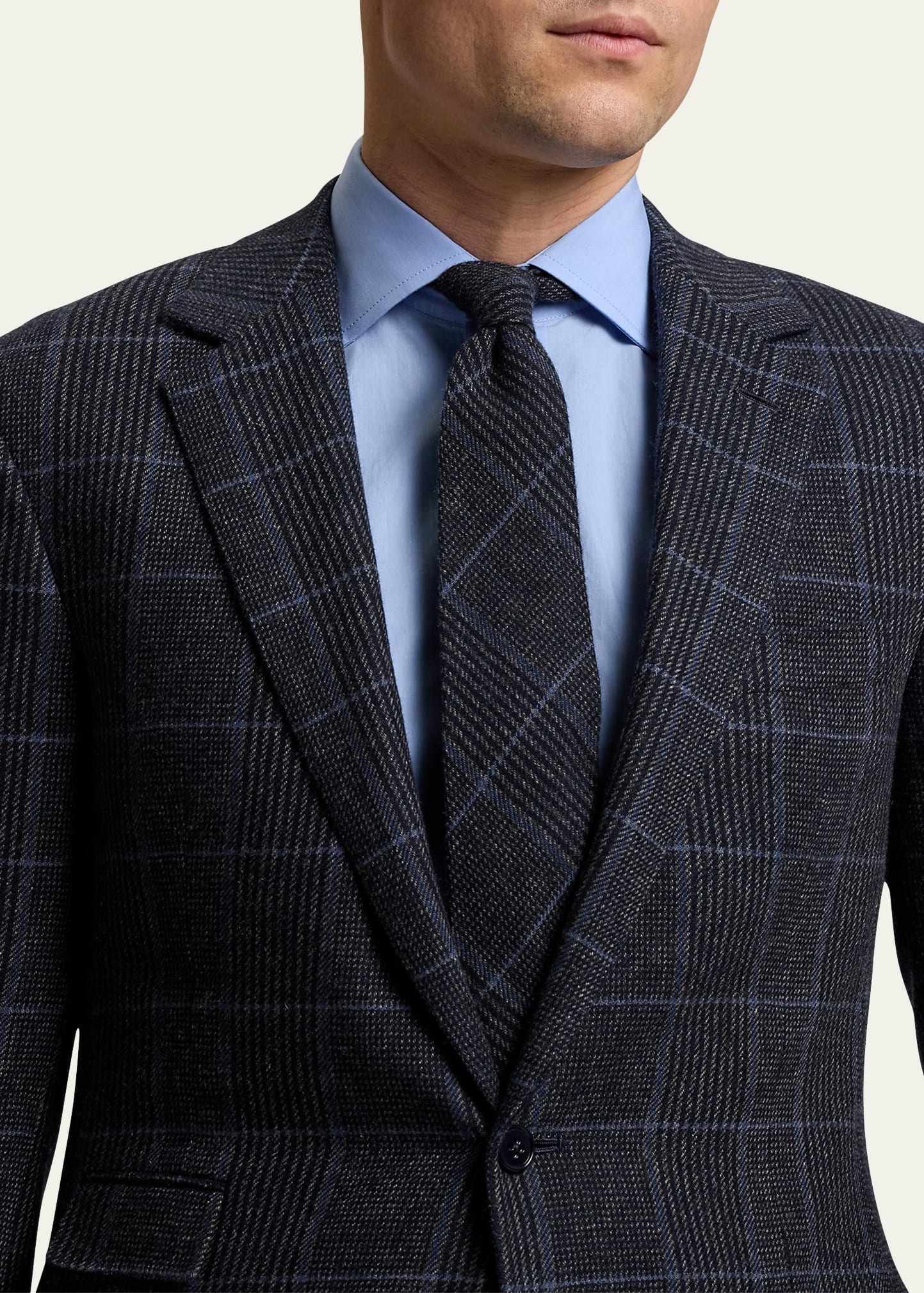 Men's Gregory Cashmere Check Sport Coat - 5