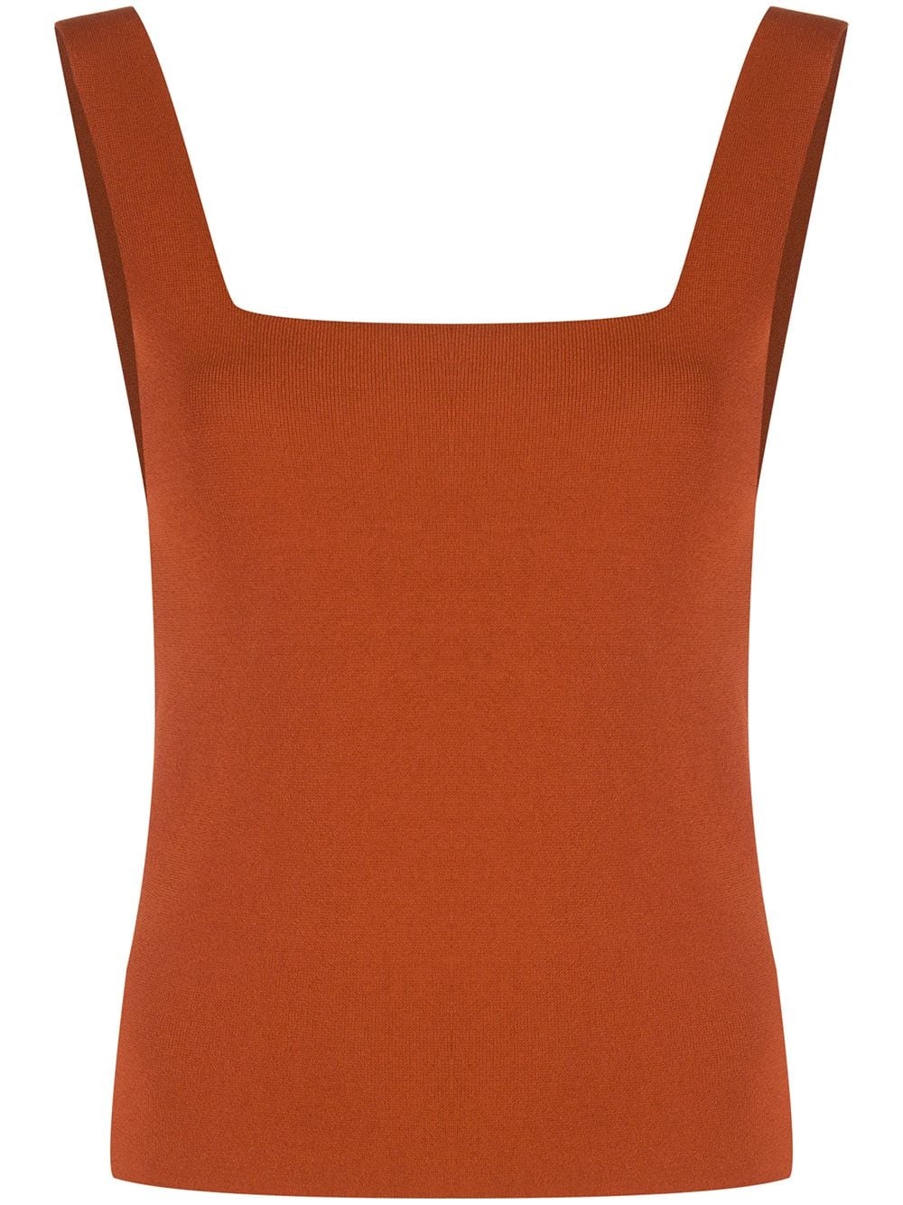 square-neck top - 1