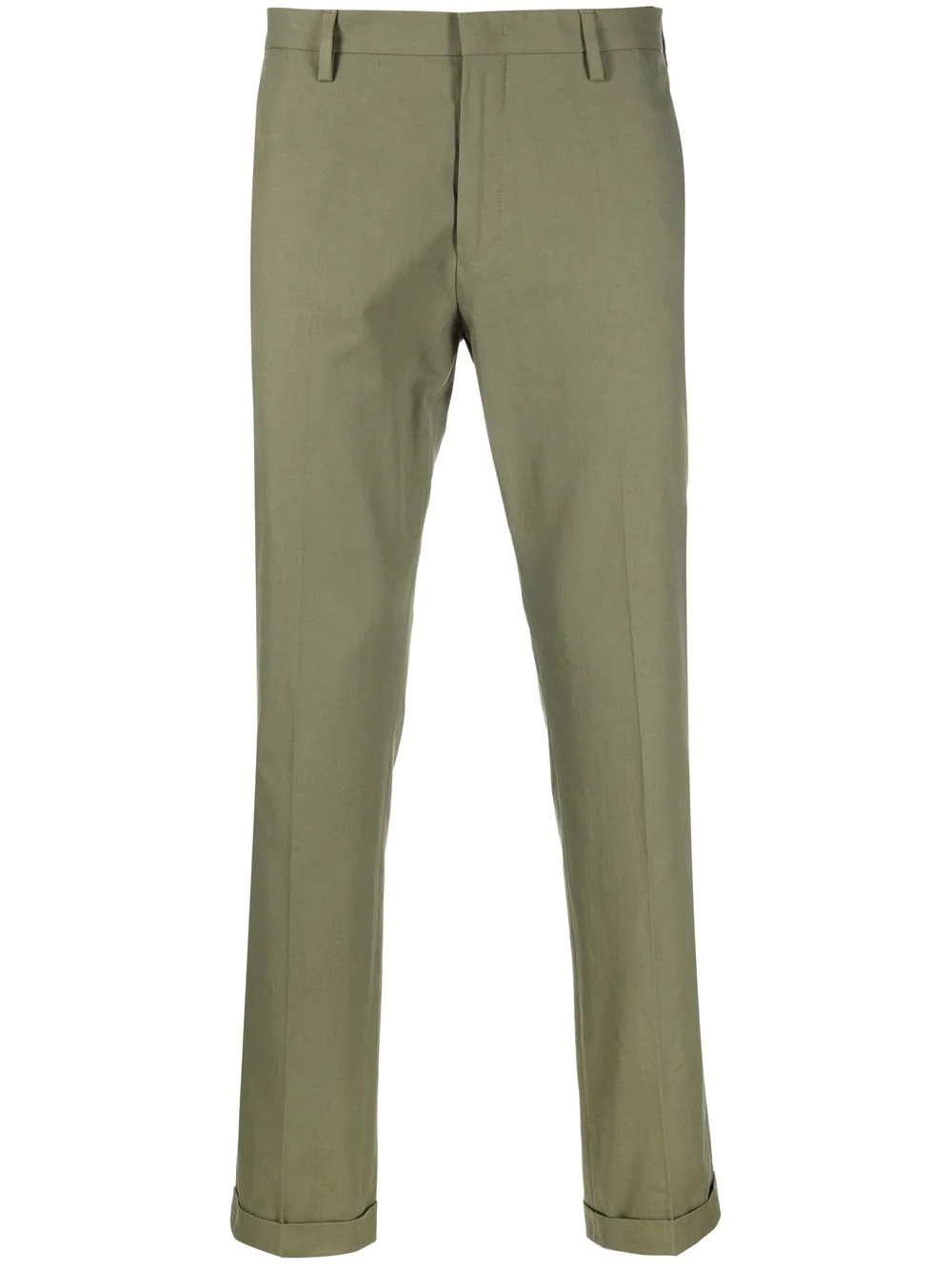 slim-cut chino trousers - 1