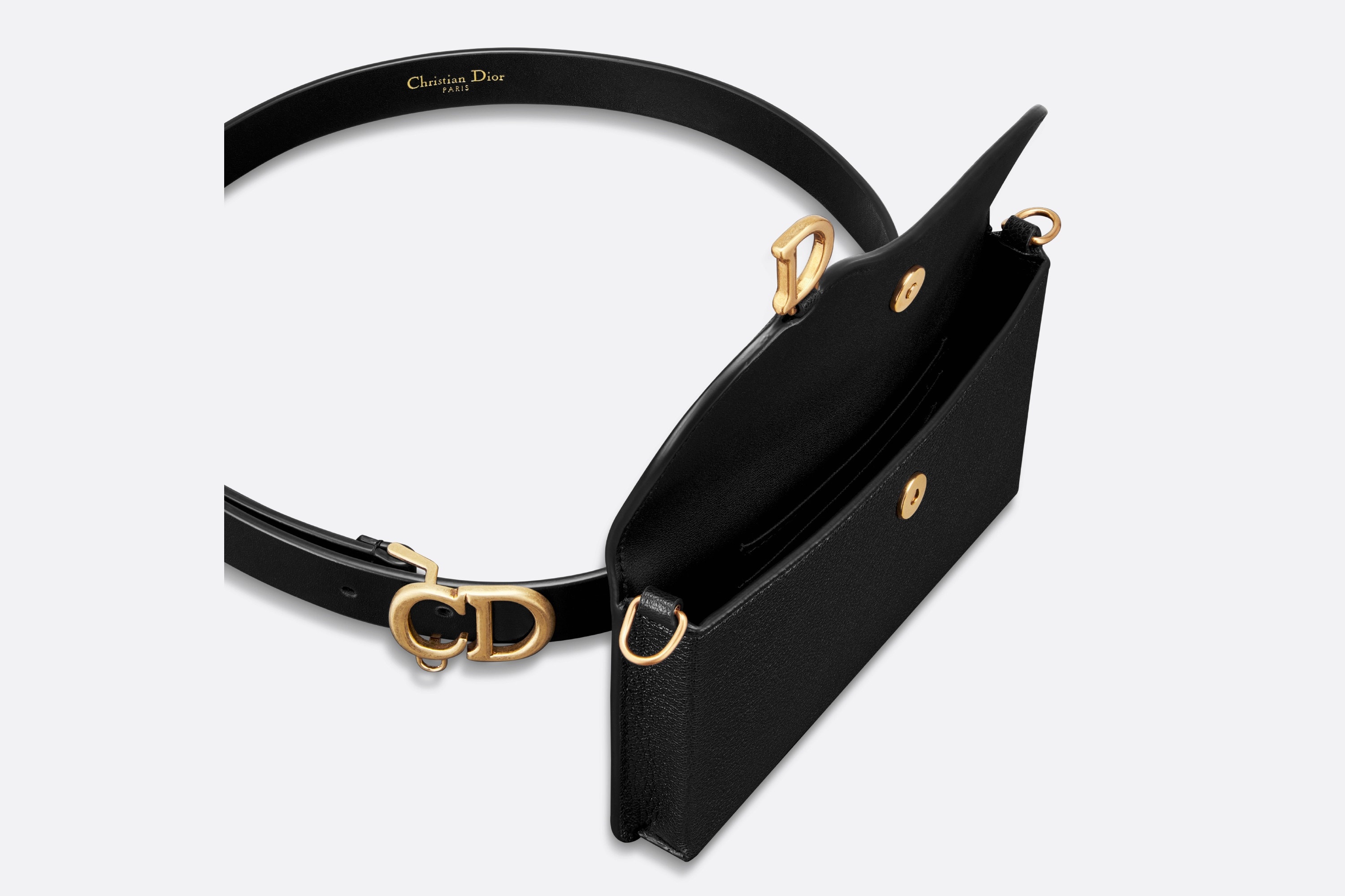 Dior Saddle Removable Pouch Belt | dior | REVERSIBLE