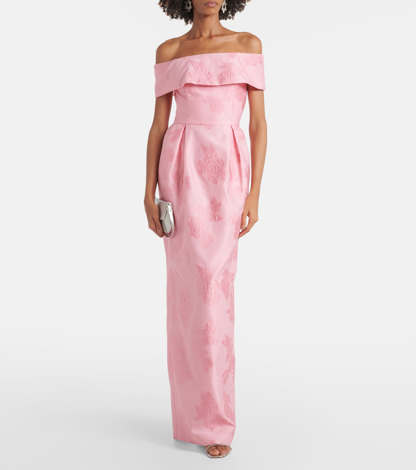 Off-shoulder gown - 2