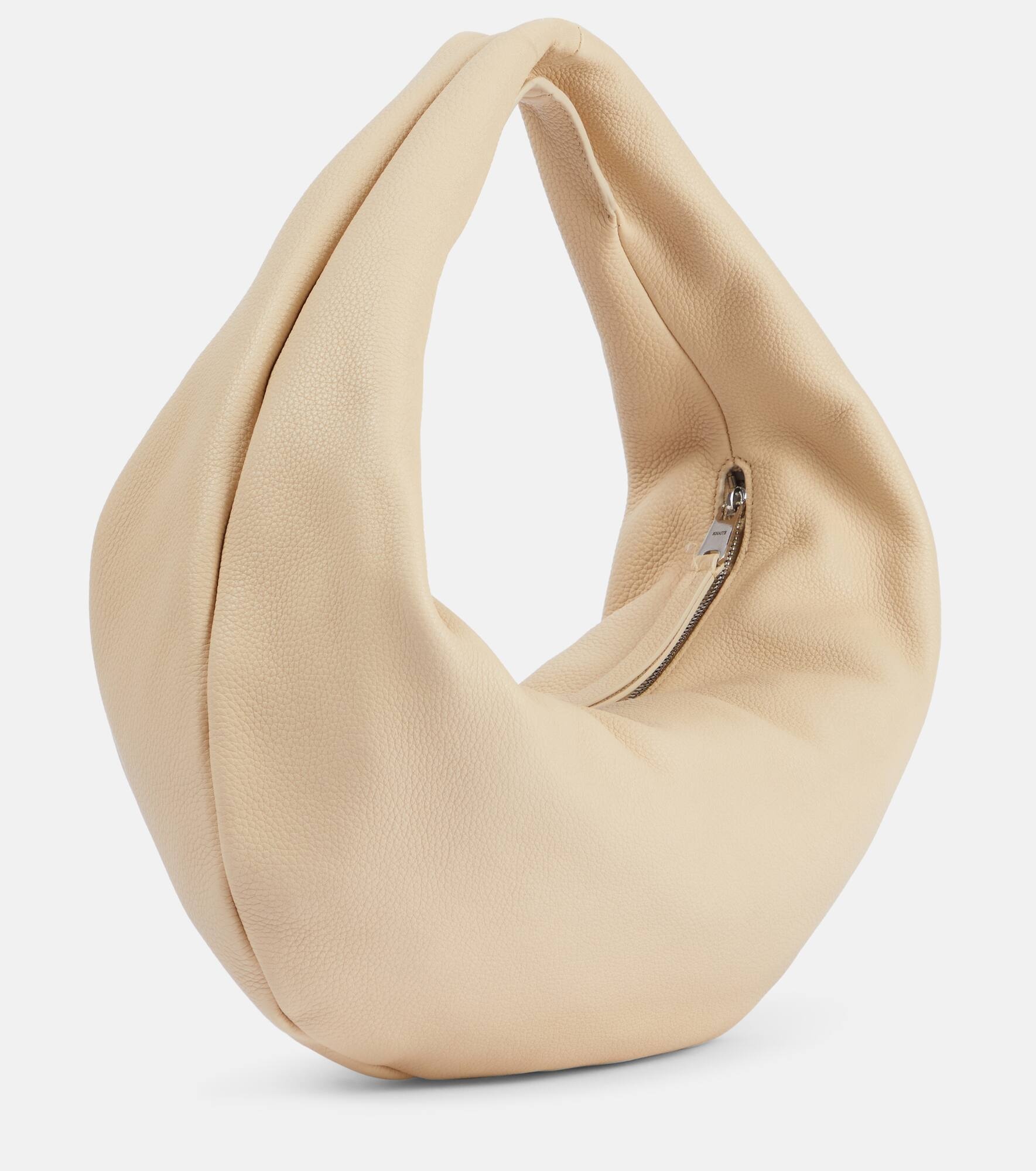 Olivia Medium leather tote bag - 4