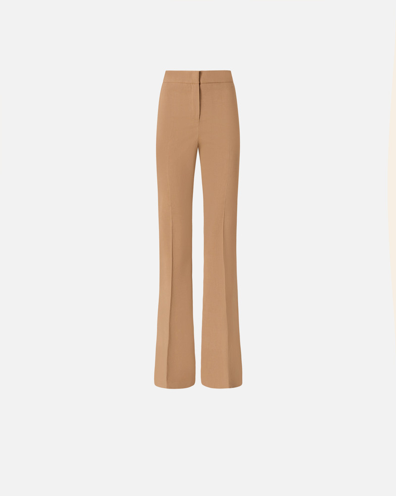 ELEGANT FLARED LINEN 트레이너 - 1