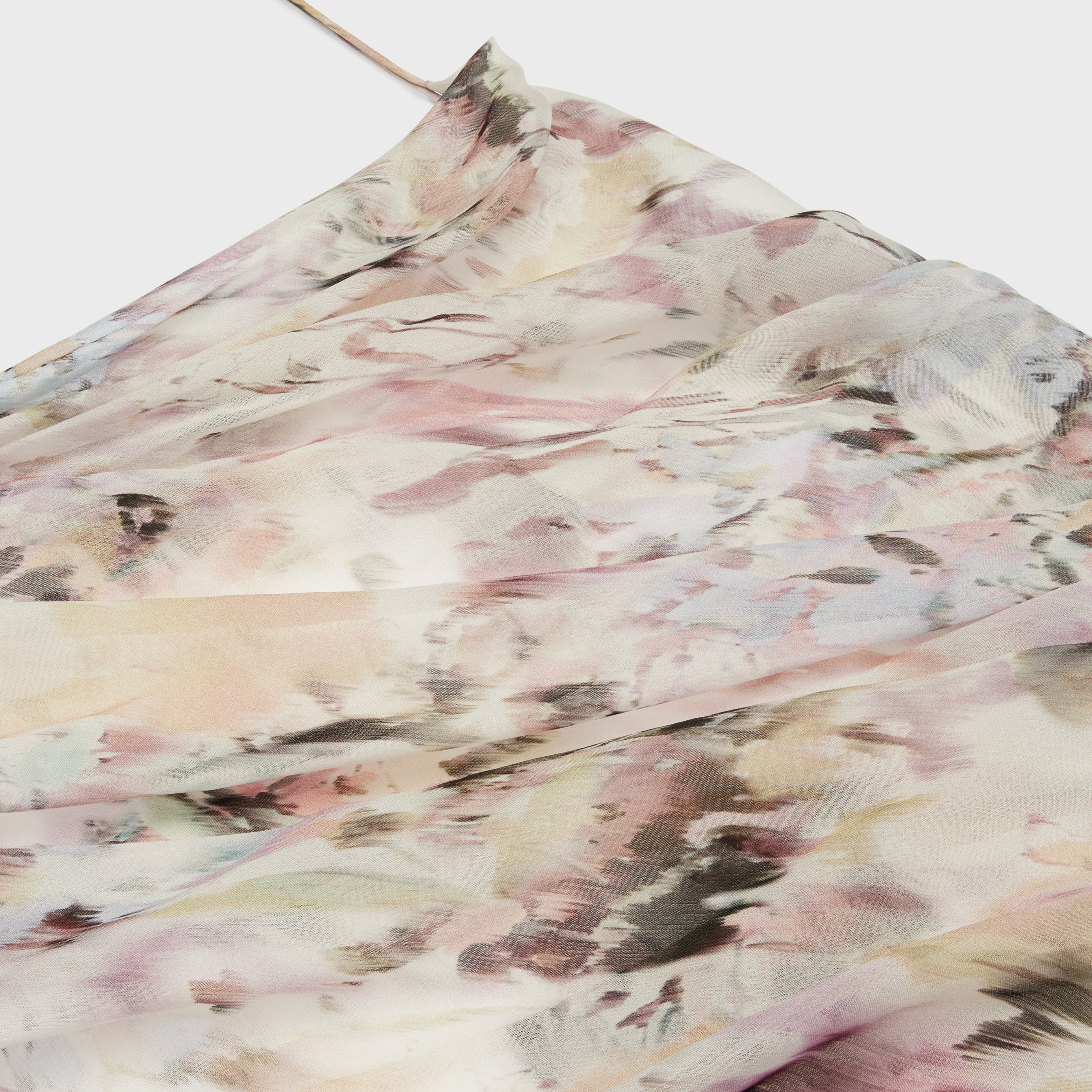 lingerie dress in silk muslin - 3