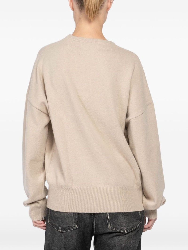 crew-neck long-sleeve sweater 5