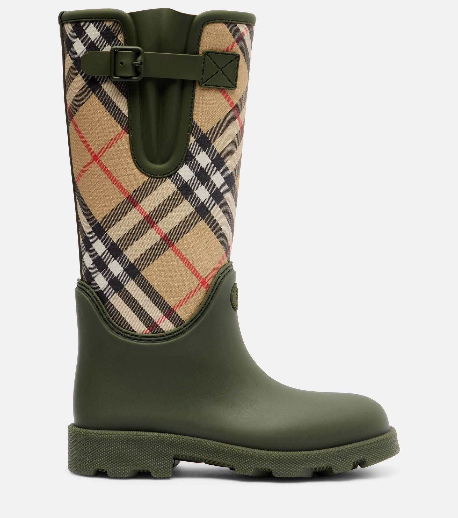 Marsh Burberry Check rain boots - 4