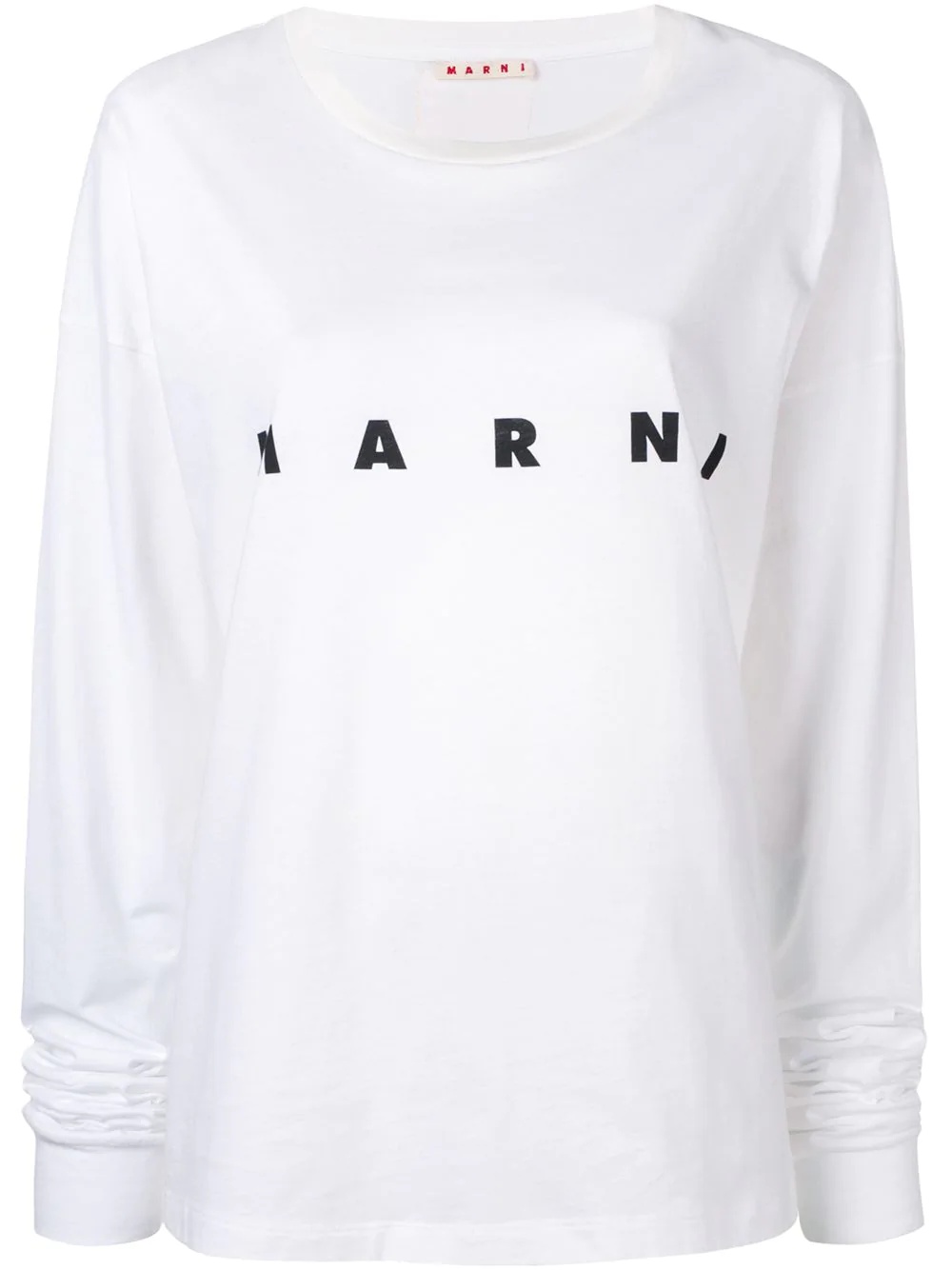 oversized logo print sweatshirt - 1