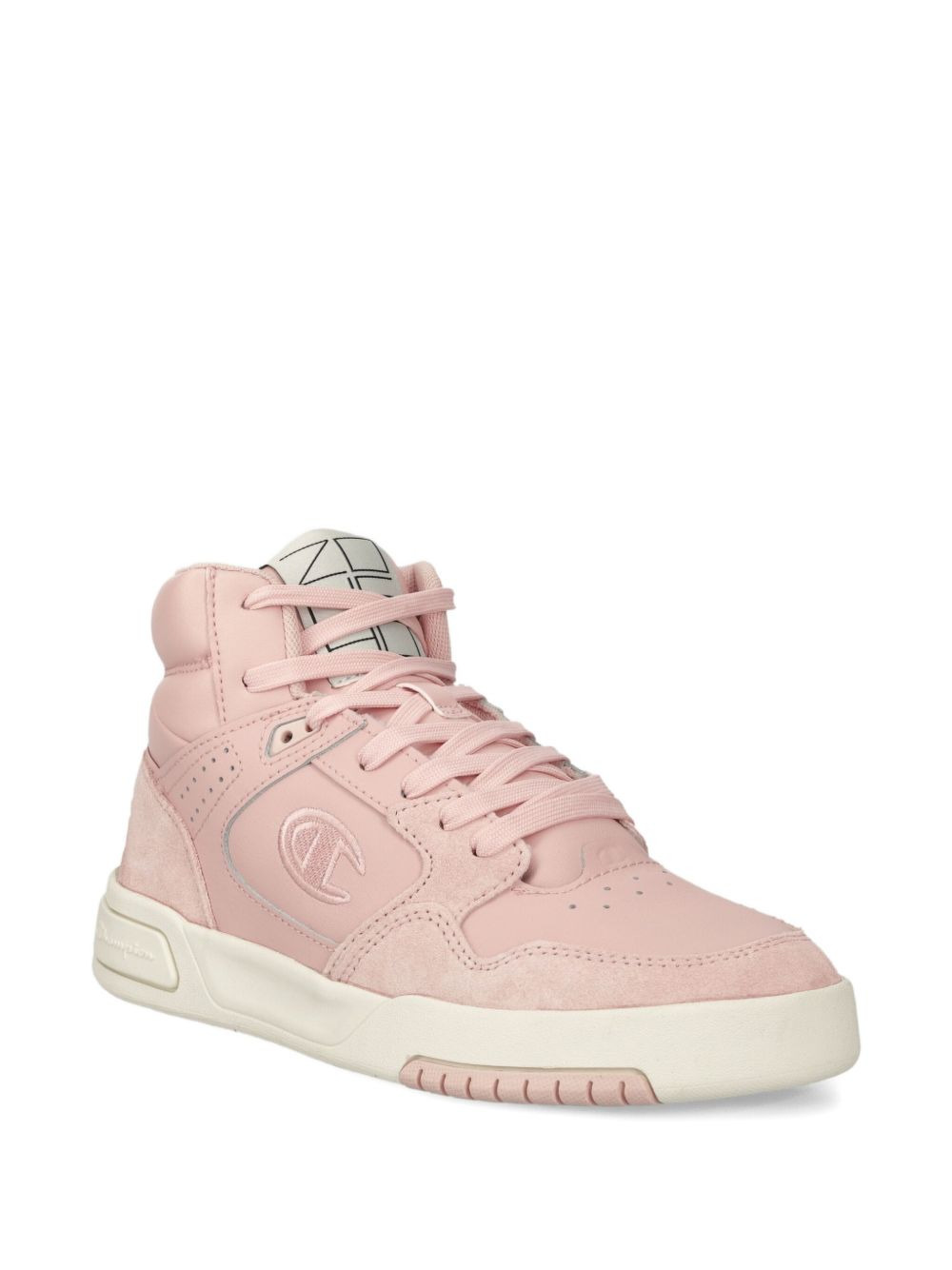 logo-appliqué high-top sneakers - 2