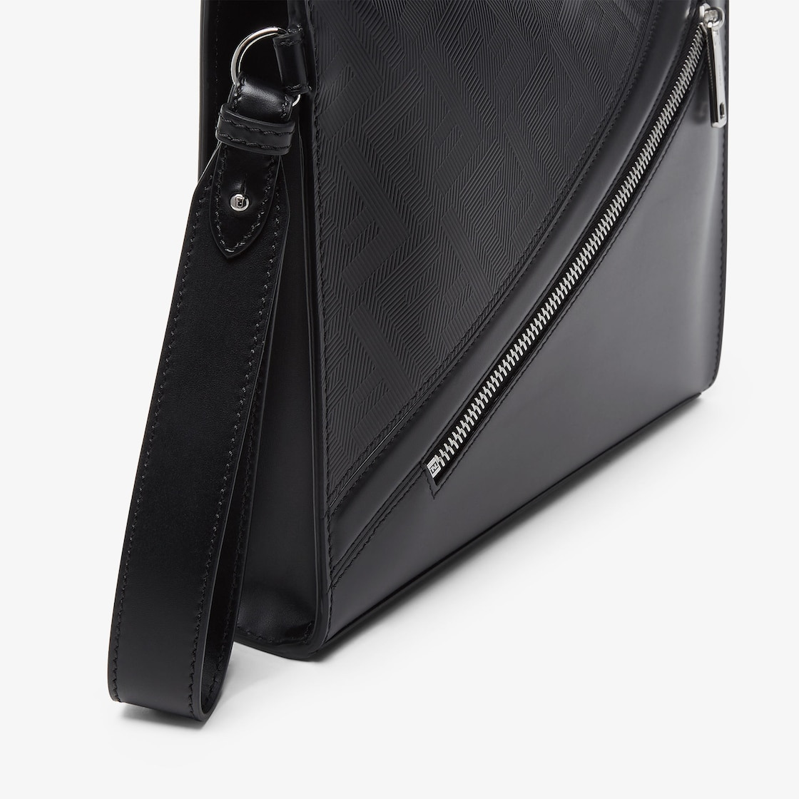 Fendi Shadow Diagonal Clutch - 5