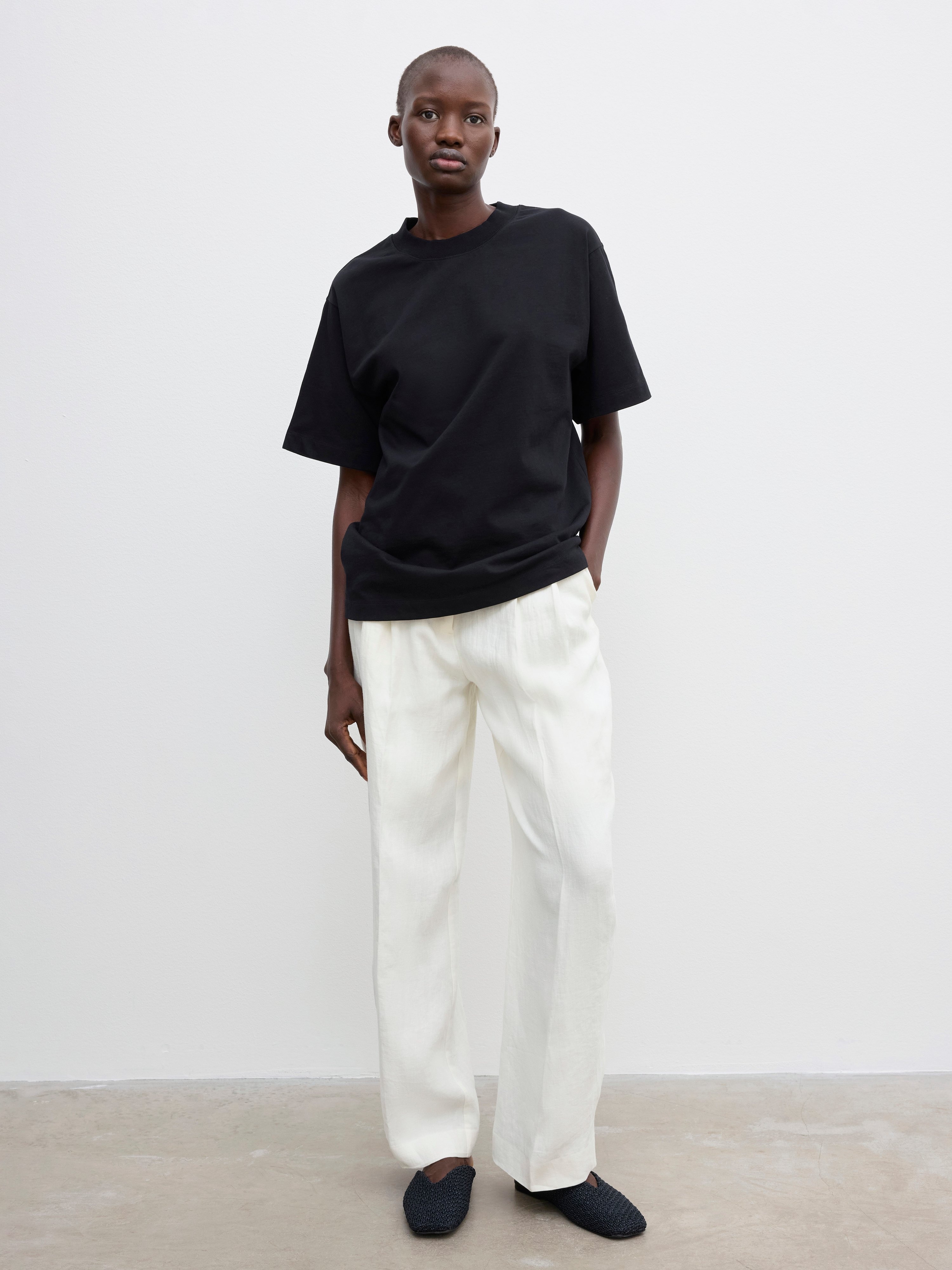 Oversized cotton tee - 5