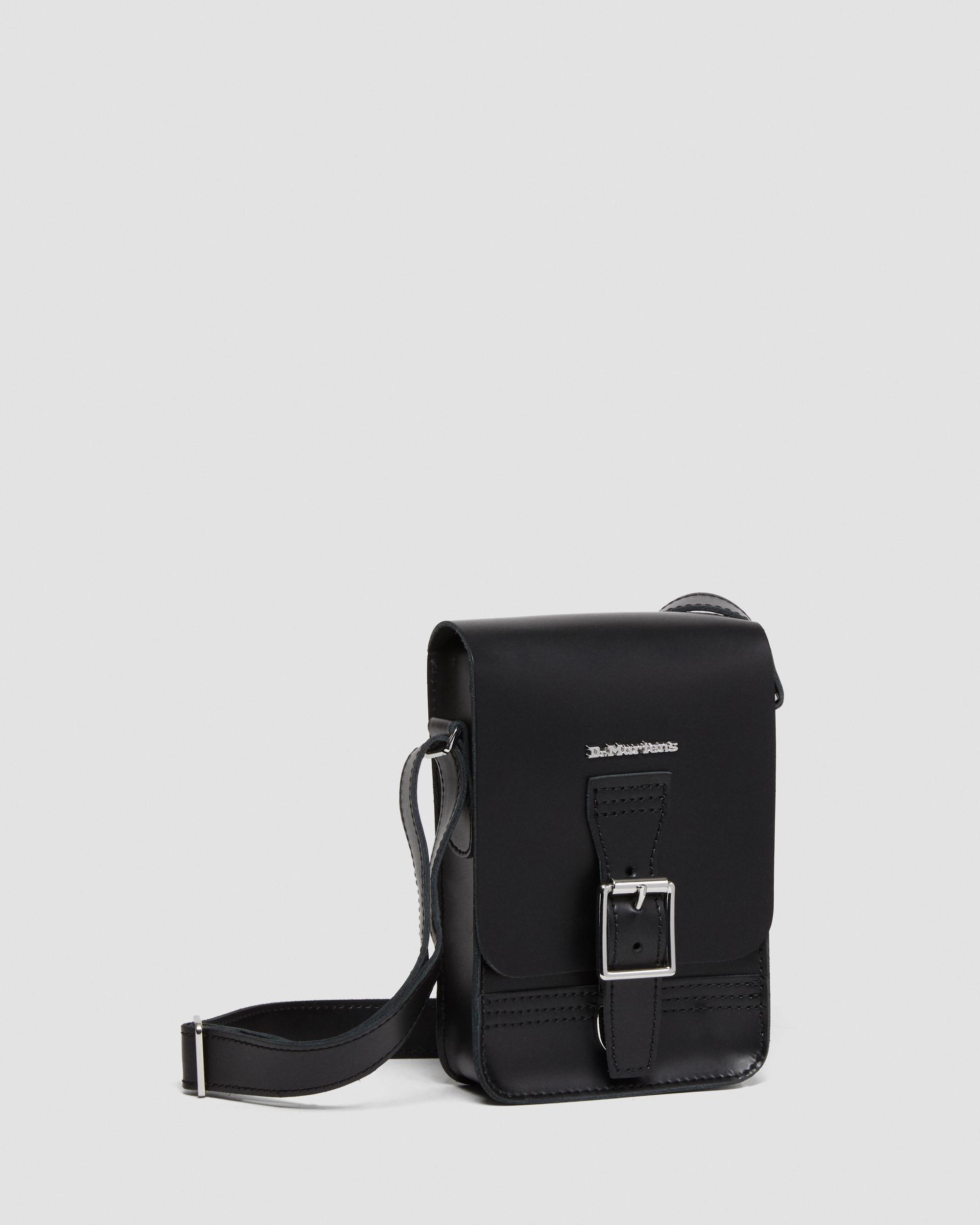 Leather Vertical Crossbody Bag - 6
