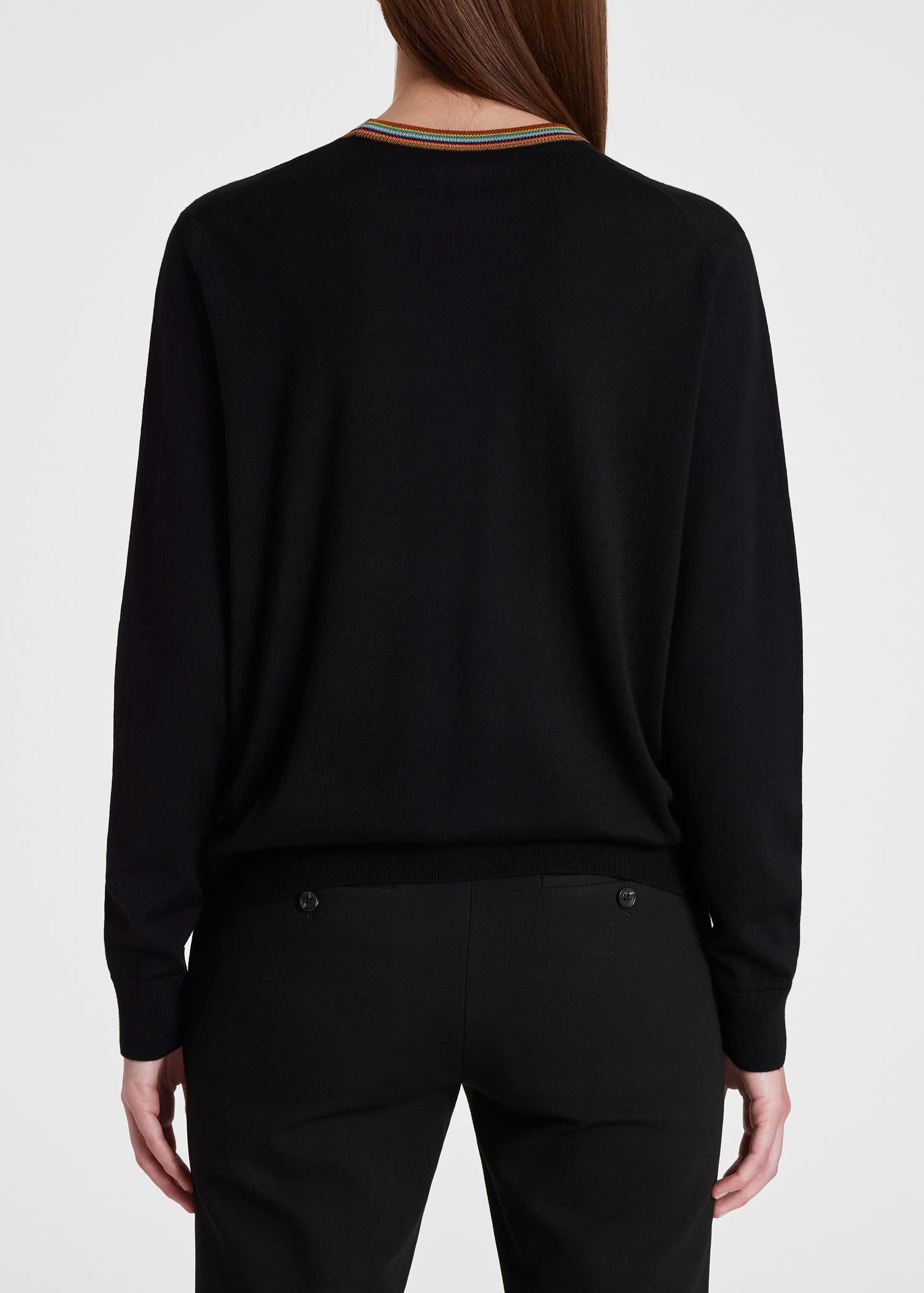 Sweater With 'Signature Stripe' Trim - 4