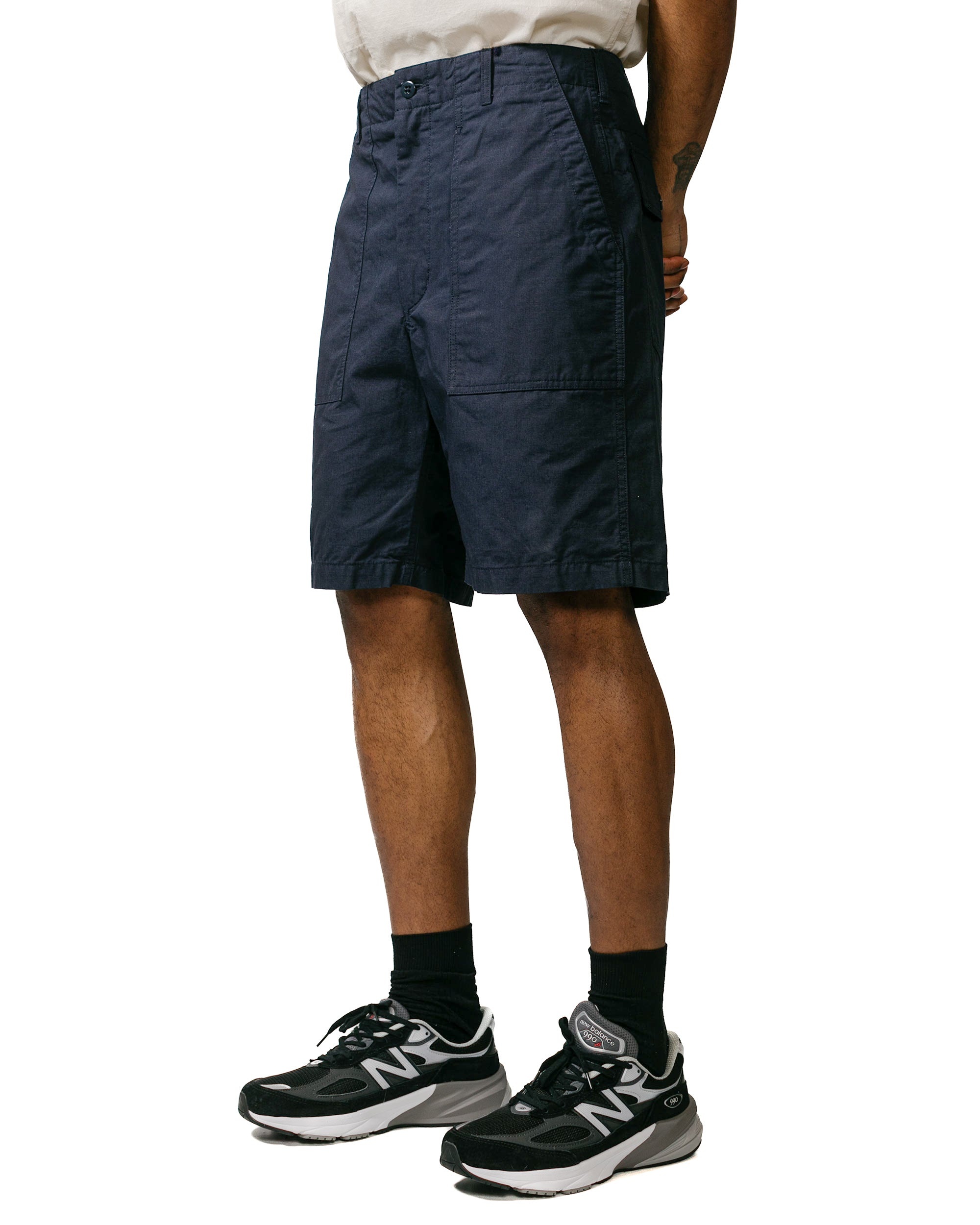 Fatigue Short Dark Navy Cotton Ripstop - 2