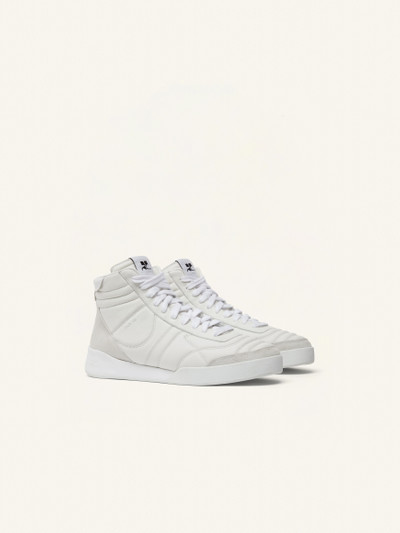courrèges CLUB02 MID LEATHER SNEAKERS outlook
