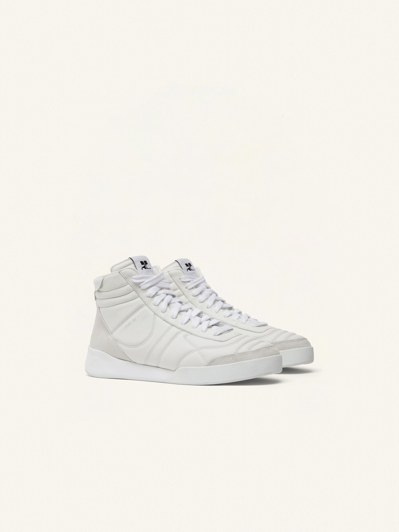 courrèges CLUB02 MID LEATHER SNEAKERS outlook