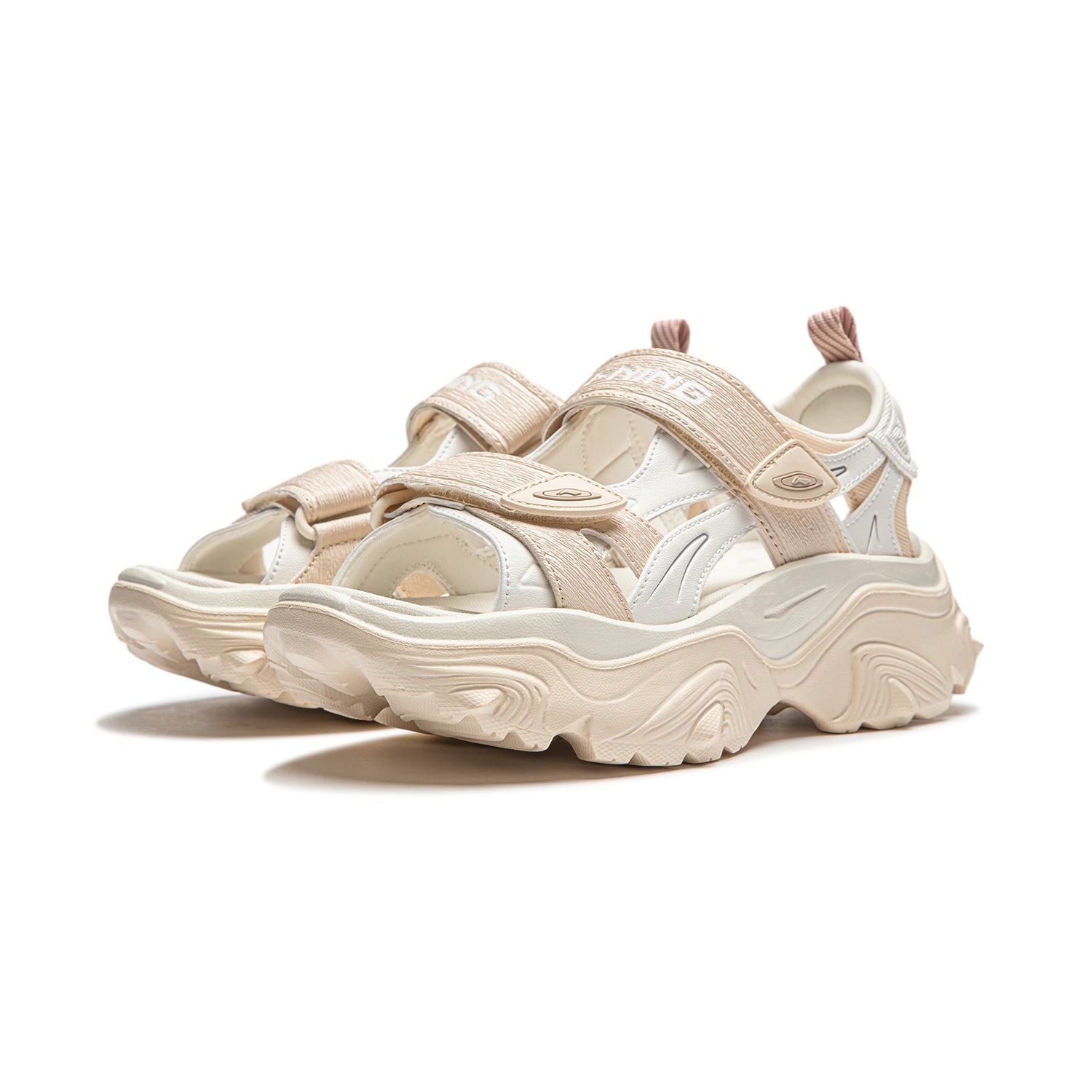 (WMNS) Li-Ning Soft Coca 'Beige' AGUU002-3 - 3