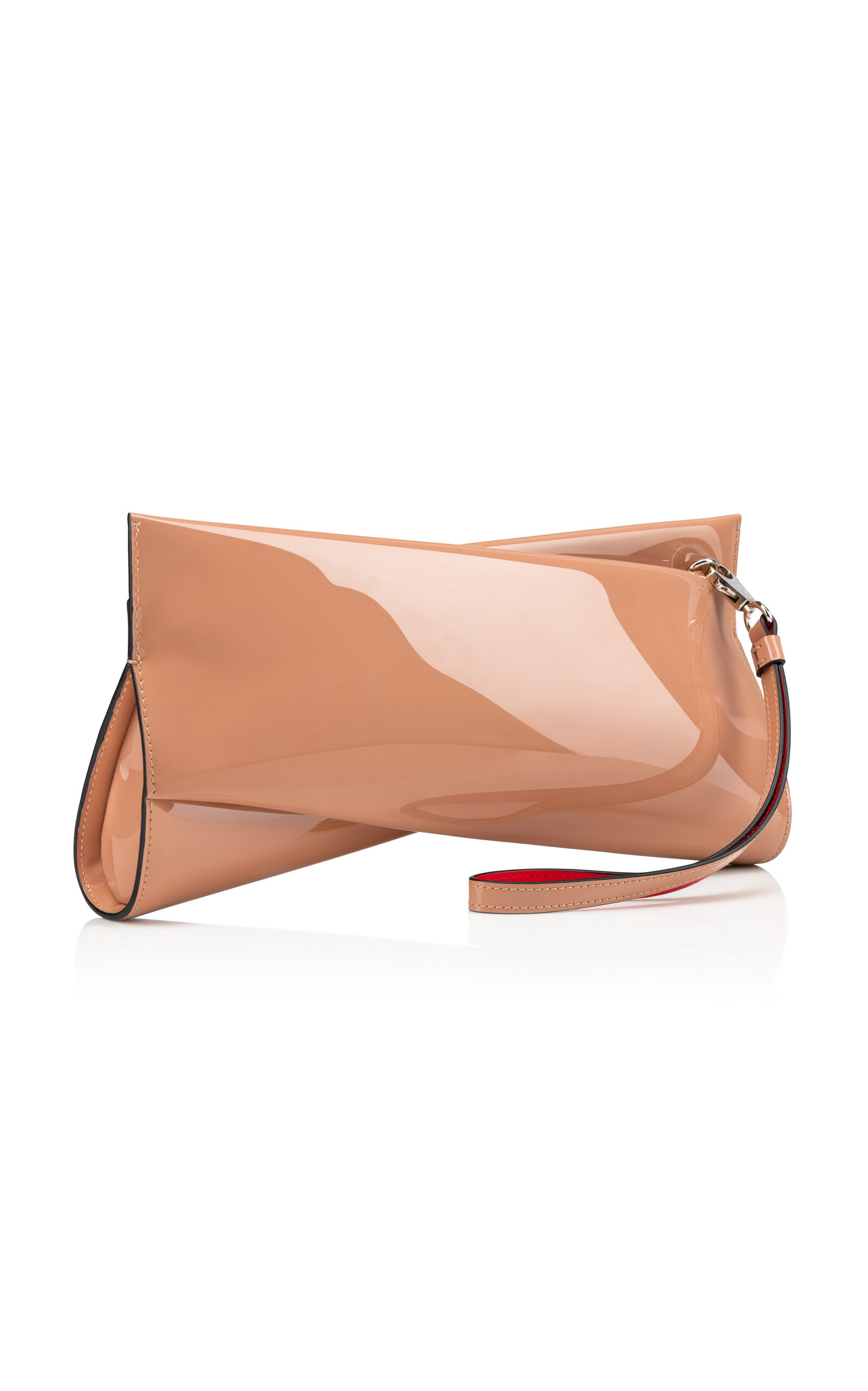 Loubitwist Multi Patent Leather Clutch neutral - 5