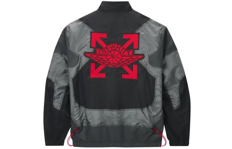 Air Jordan x Off-White Woven Jacket Asia Sizing 'Black' CV0551-010 - 2
