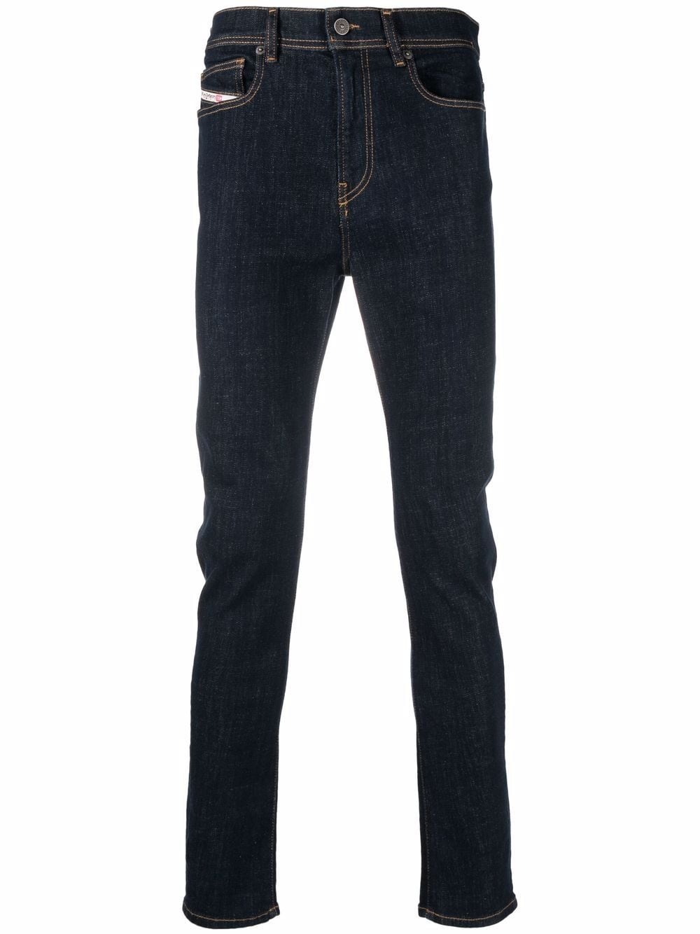 slim-cut denim jeans - 1