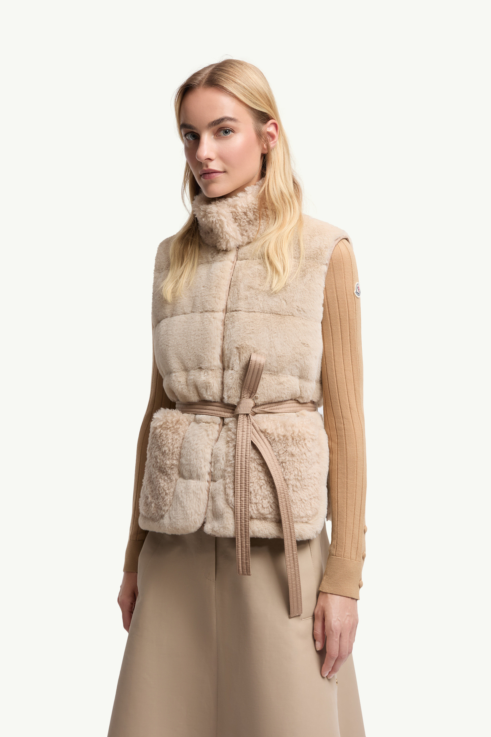 Joui Faux Fur & Teddy Down Vest - 3