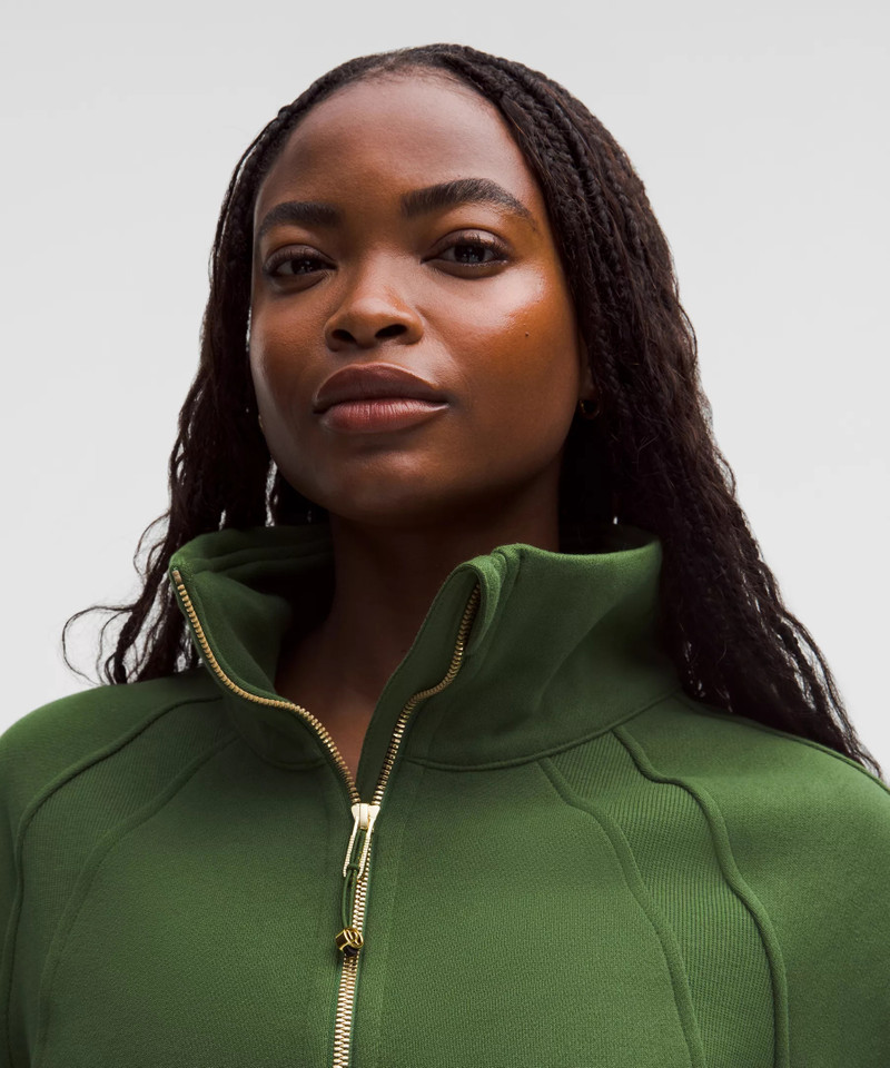 Scuba Oversized Funnel-Neck Half Zip *Long 4
