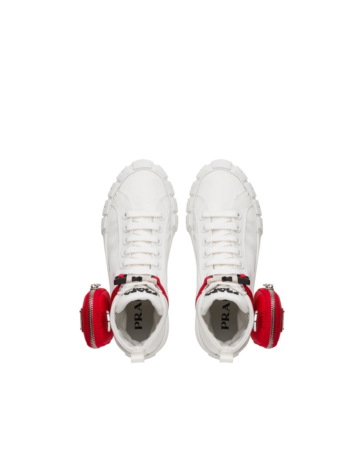 Wheel Re-Nylon Gabardine high-top sneakers - 4