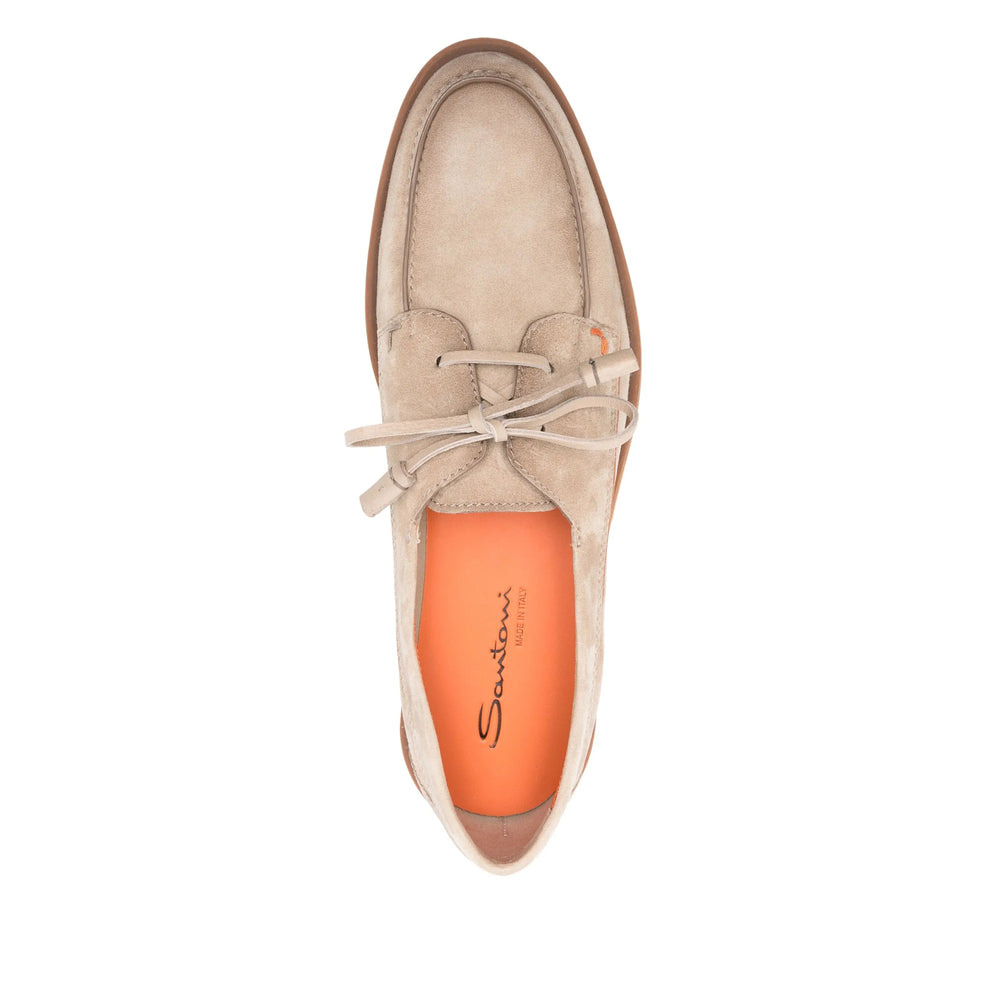 Santoni Neutrals Loafers Men - 4