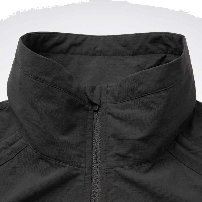 (WMNS) Reebok Lightweight And Breathable Sun Protective Outer Jacket 'Black' 23RCS104WGH1 - 3