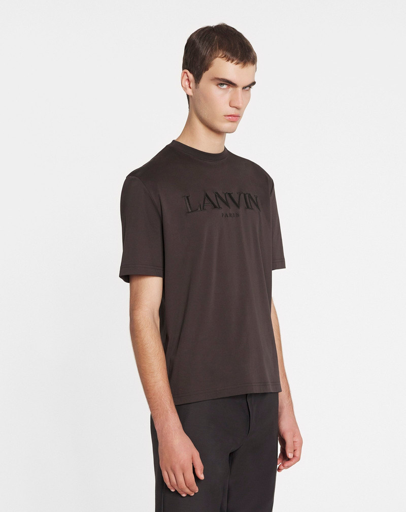 CLASSIC LANVIN PARIS EMBROIDERED T-SHIRT 3