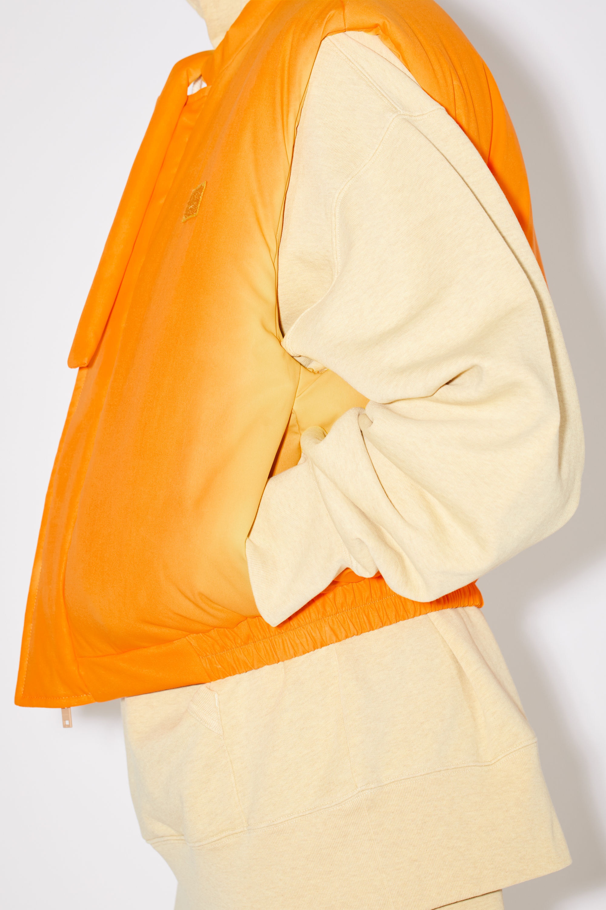Heat reactive gilet jacket - Orange/yellow - 5