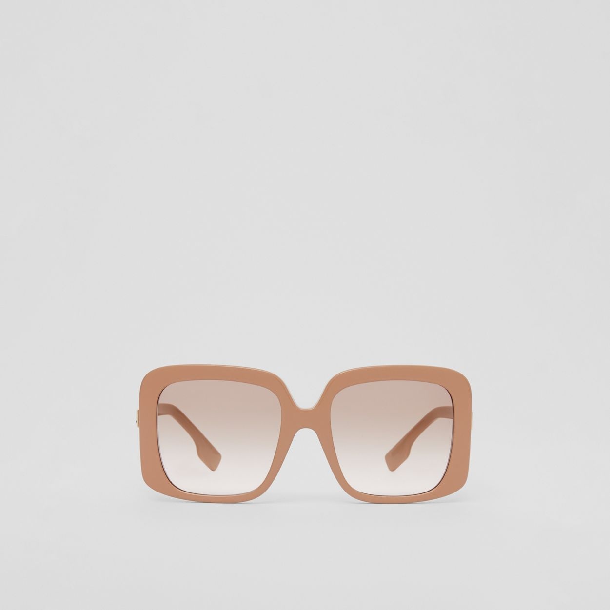 Hardware Detail Square Frame Sunglasses - 1