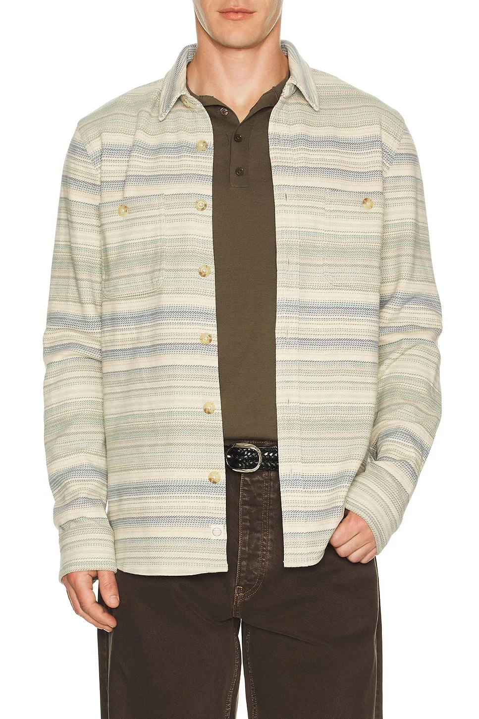 Pacifica Stretch Twill Overshirt - 1