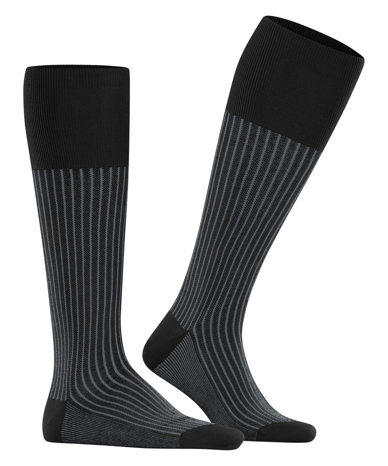 Oxford Stripe Men Knee-high socks 3