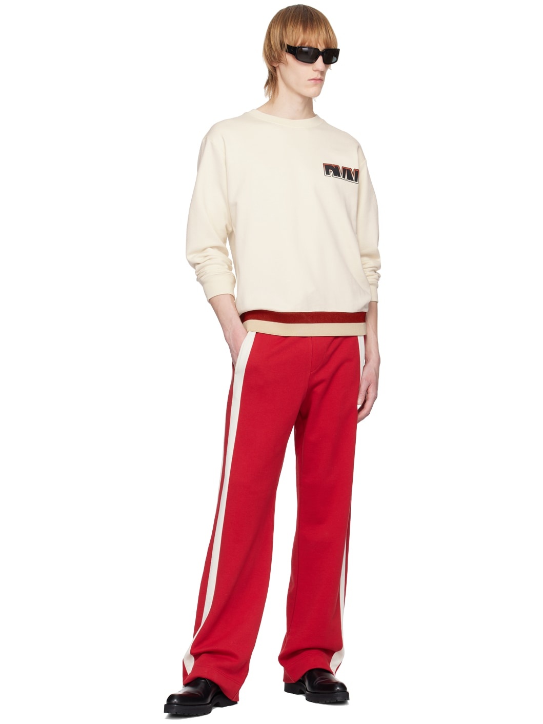 Off-White Appliqué Sweatshirt - 4