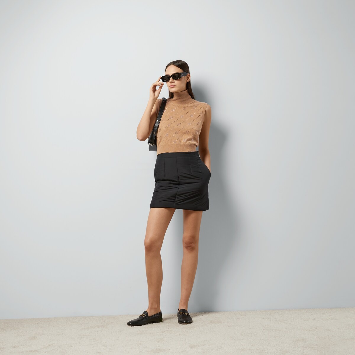 Fabric padded skirt - 2