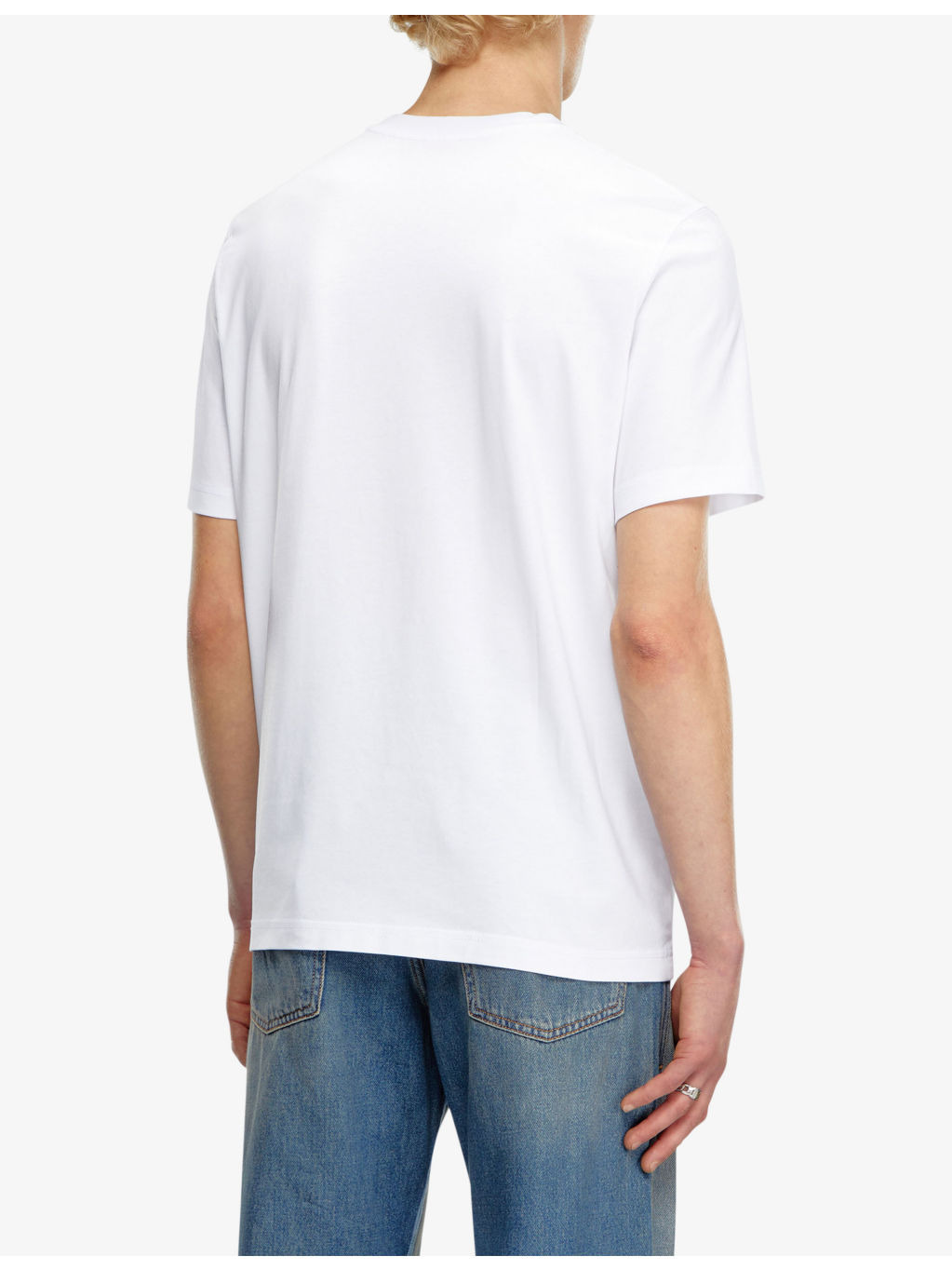 T-Adjust logo-print relaxed-fit cotton T-shirt - 4